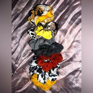 Claire's Vibrant Scrunchie Collection